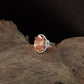 Grand Orbit Finger Ring with Decorative Oval Frame