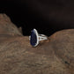 Signature Pear Crest Finger Ring with Polished Band Finish