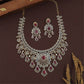 Luxury Gj Necklace with Layered Floral Sections and Grand Pendant Texture