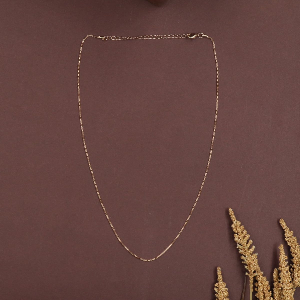 Harborlink Rose Gold Chain with Sleek Chain Layout