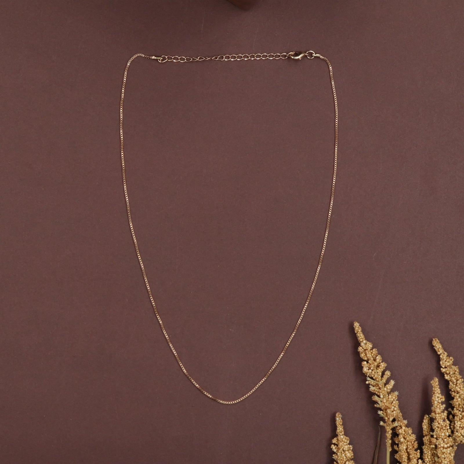 Harborlink Rose Gold Chain with Sleek Chain Layout