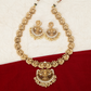 Gaurangi Mayura Mala with Textured Avian Panels and Bead Cascade